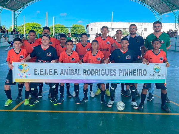 A ESCOLA ANÍBAL RODRIGUES REPRESENTARÁ SOLONÓPOLE NA ETAPA ESTADUAL DOS  JOGOS ESCOLARES.