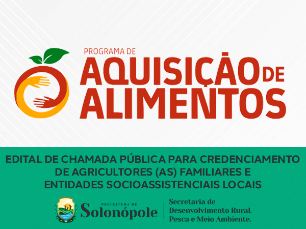 PROGRAMA DE AQUISIÇÃO DE ALIMENTOS 2024